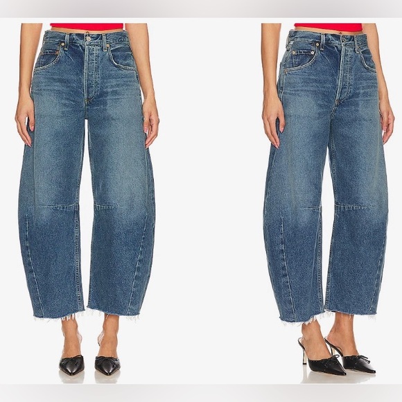 Citizens Of Humanity / REVOLVE Horseshoe Wide Leg Barrel Jeans First Class Sz 25
